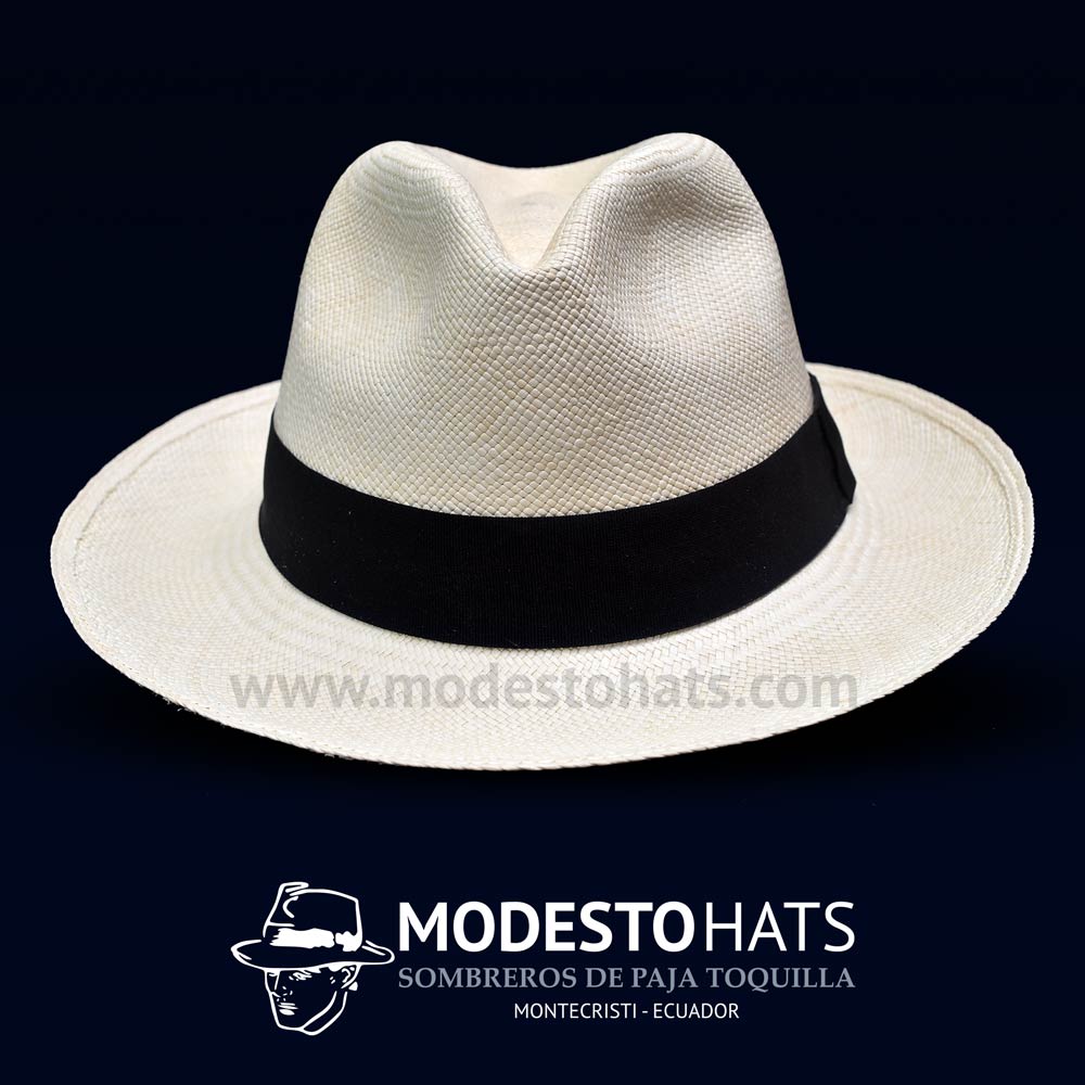 Panama Hat Fedora Classic Collection for men - Modesto Hats
