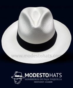 panama hat White-classic-Cuenca