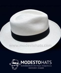 panama hat Breeze Cuenca hat teardrop white