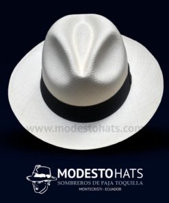 panama hat Sombrero Clásico Montecristi Natural grado 17-18