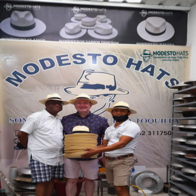 Montecristi Panama Hat Shopping