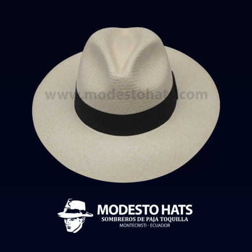 Montecristi Classic Panama Hat Fine Natural Grade 17-18