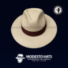 Panama Hat Australian -Avocado Montecristi Super Fine Natural Grade 21-28