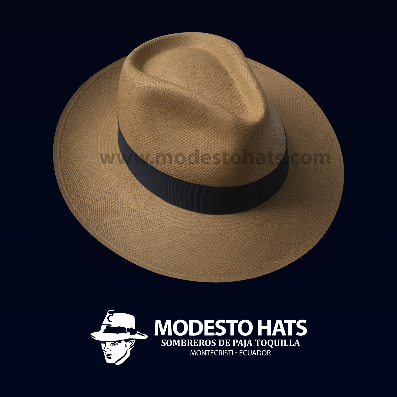 Australian Panama Hat Breeze Toquilla Straw Carmel - Image 4