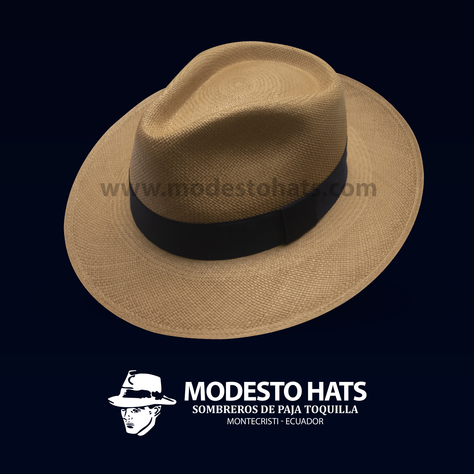 Australian Panama Hat Breeze Toquilla Straw Carmel