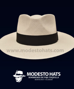 Montecristi Panama Hat Fedora Natural Fine Grade 15-16