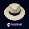 Montecristi Fedora Panama Hat Natural Grade 17-18