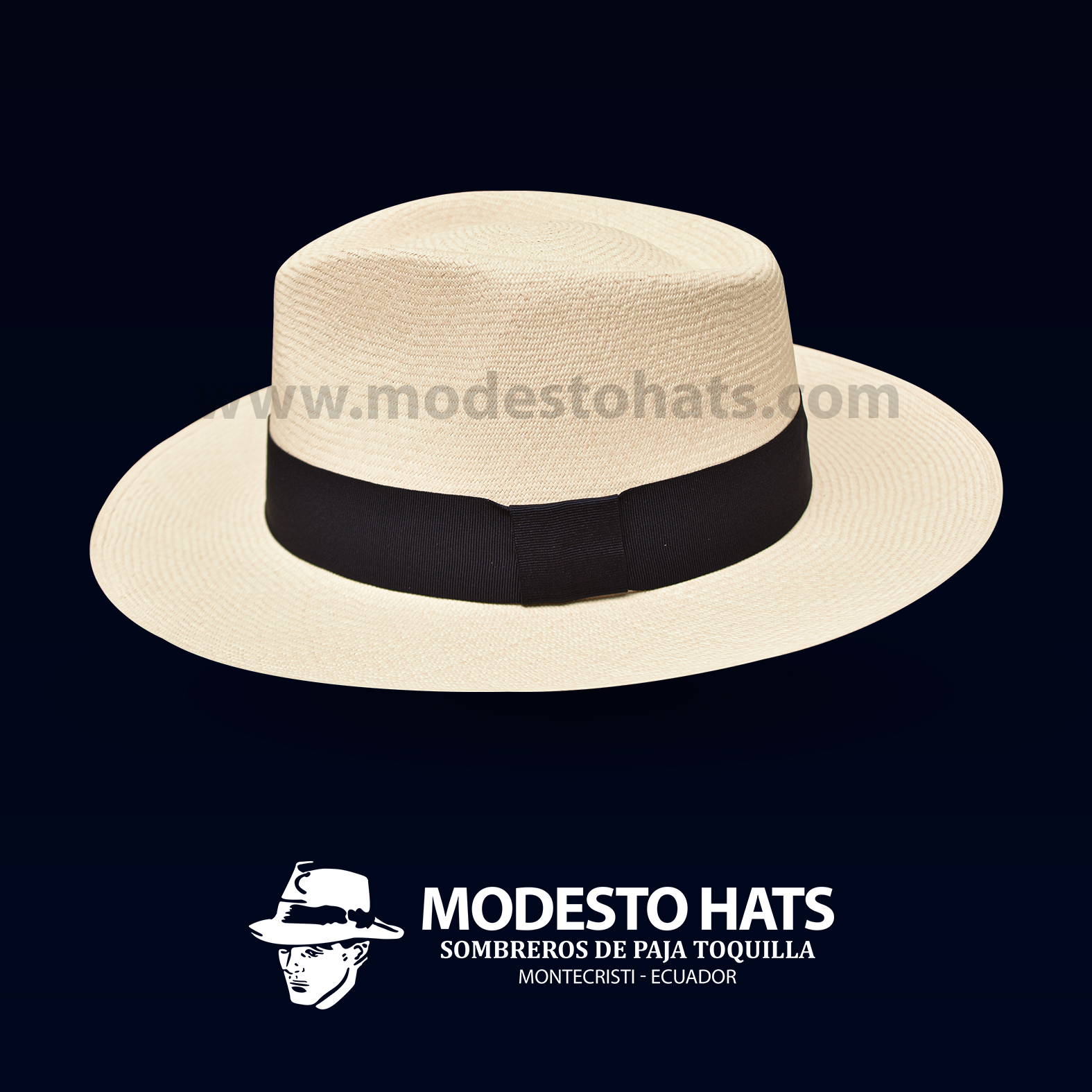 Montecristi Fedora Panama Hat Natural Grade 17-18 - Image 5