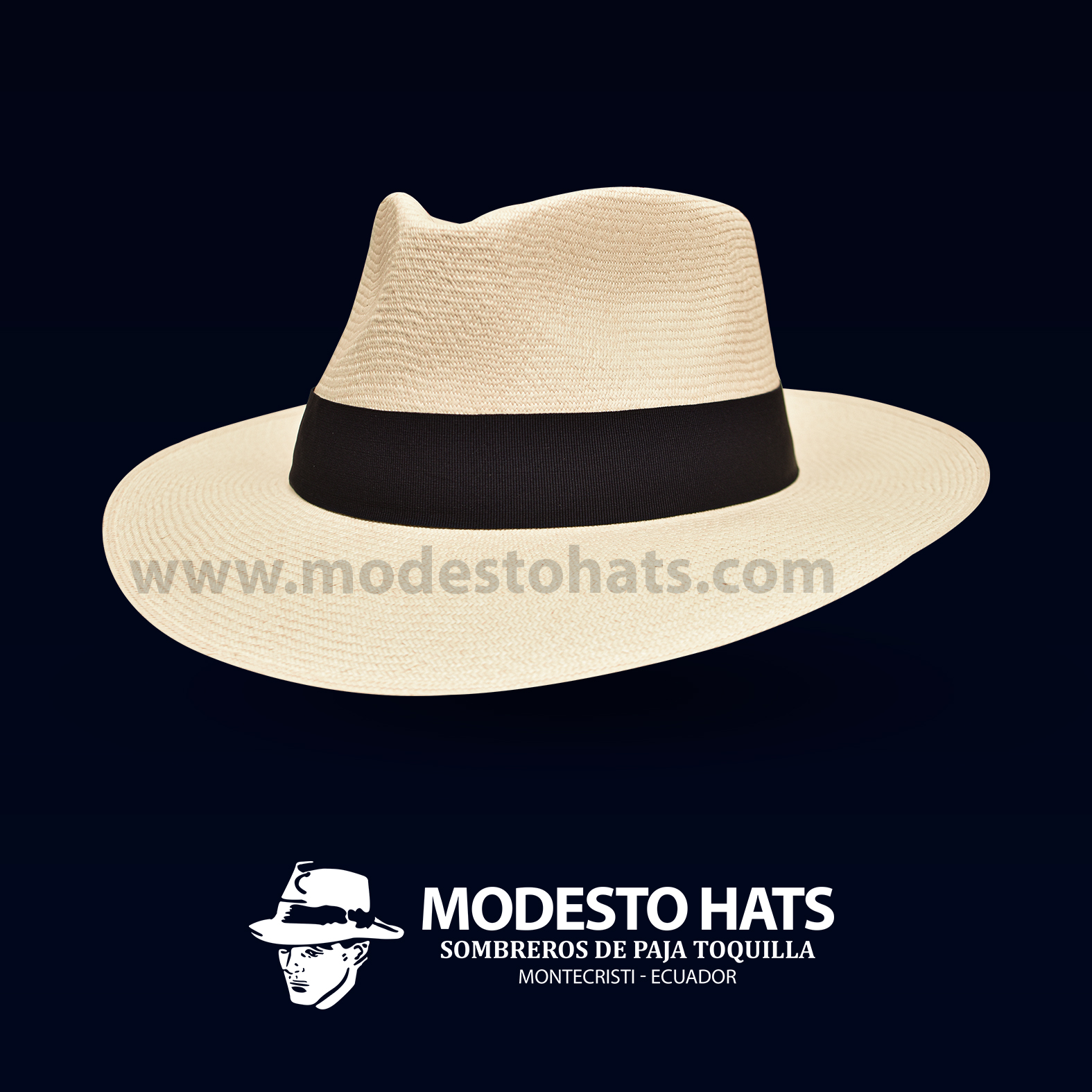 Montecristi Fedora Panama Hat Natural Grade 17-18 - Image 4