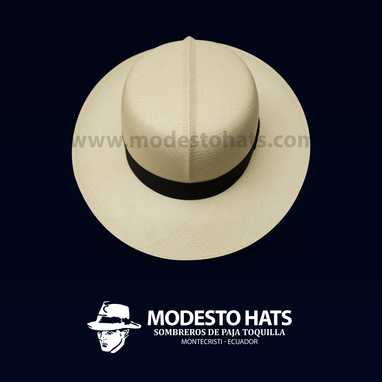 Montecristi Panama Hat Optimo Colonial Original Fine Grade 17-18 - Image 3
