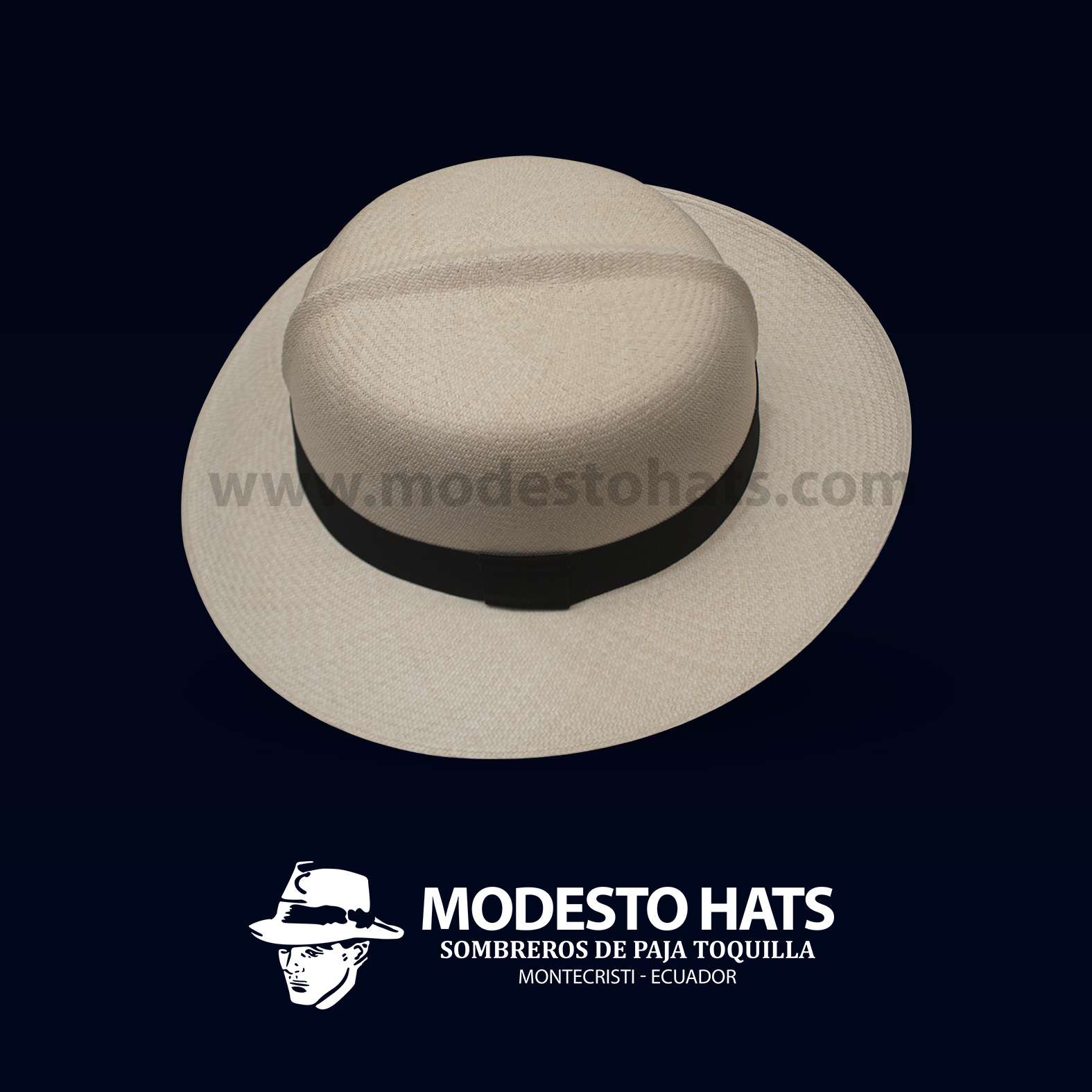 Montecristi Optimo Colonial Hat Fine Original Grade 15-16 - Image 3