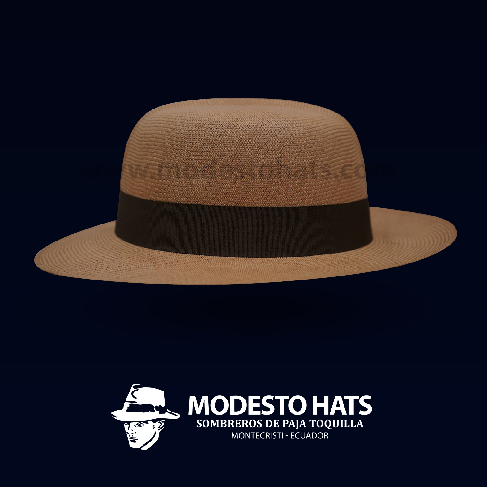 Montecristi Optimo Colonial Panama Hat Carmel Superfine - Image 5