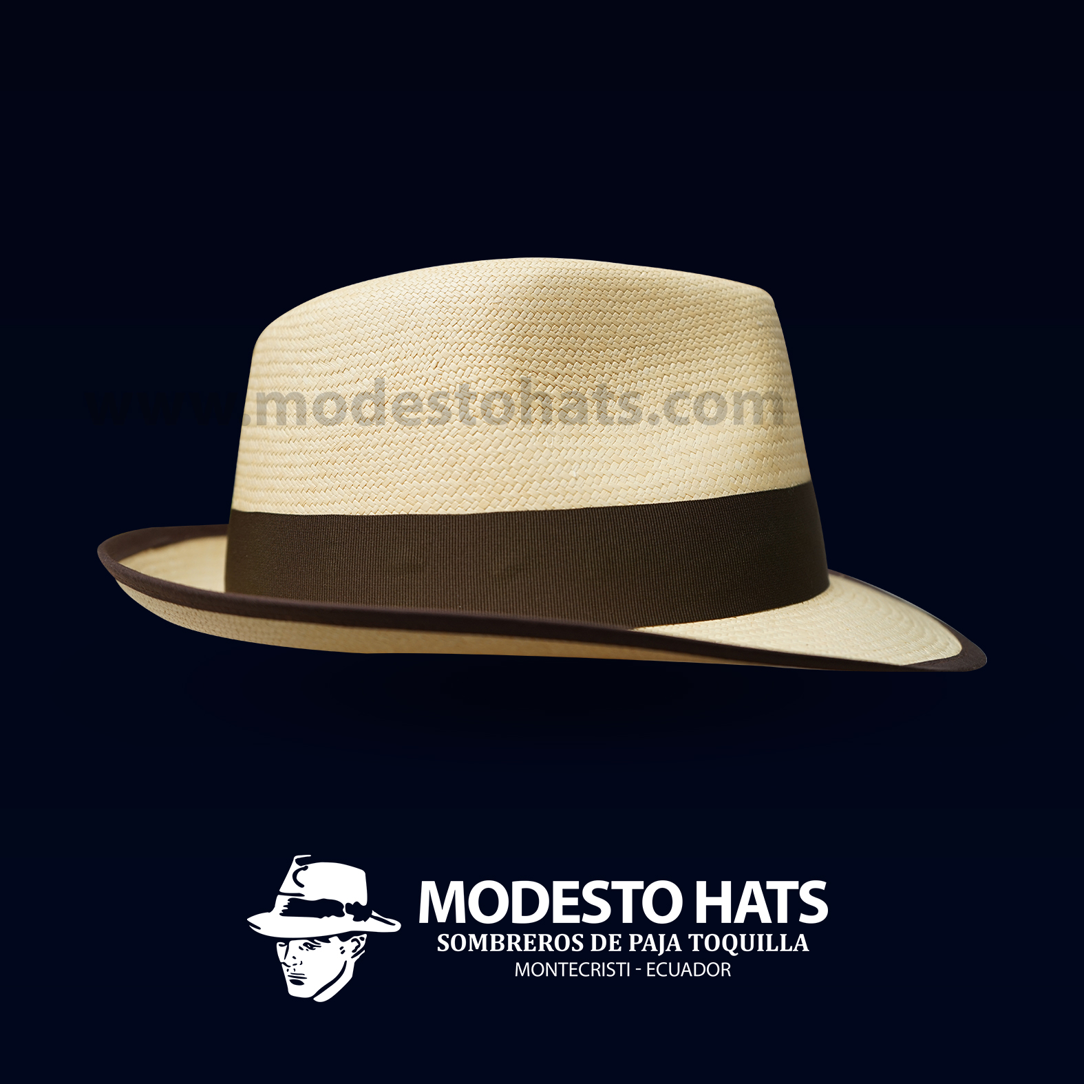 Cuban Short Brim Panama Hat - Image 6
