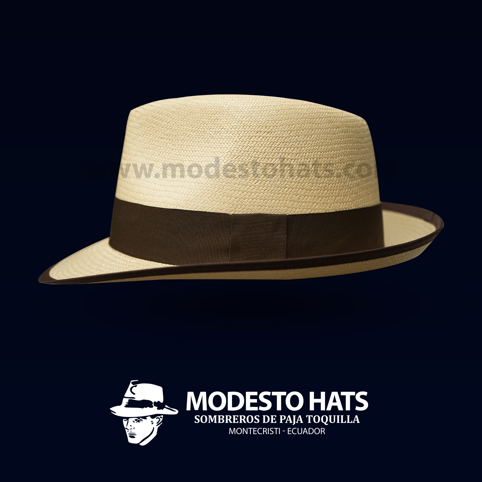 Cuban Short Brim Panama Hat - Image 5