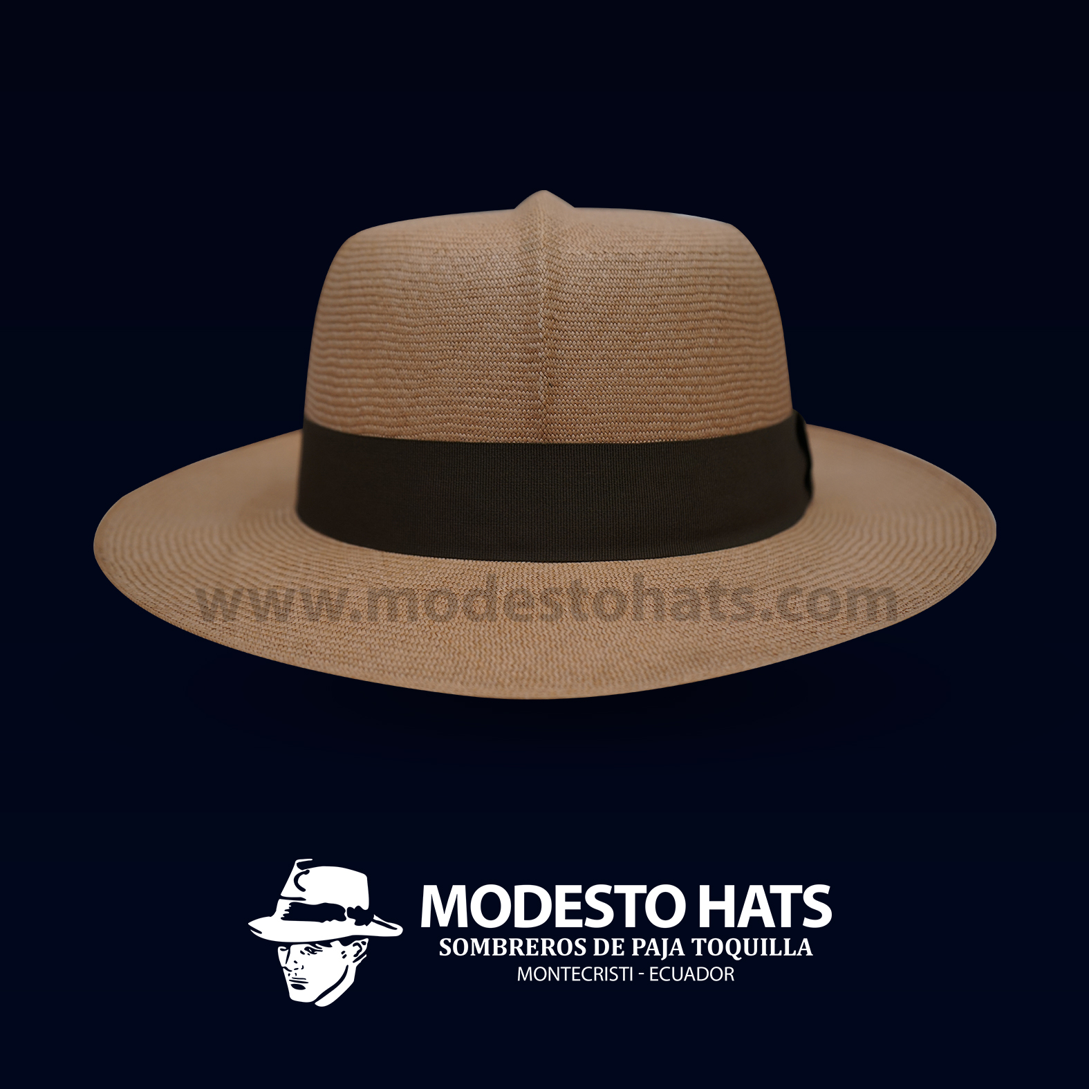 Montecristi Optimo Colonial Panama Hat Carmel Superfine - Image 2